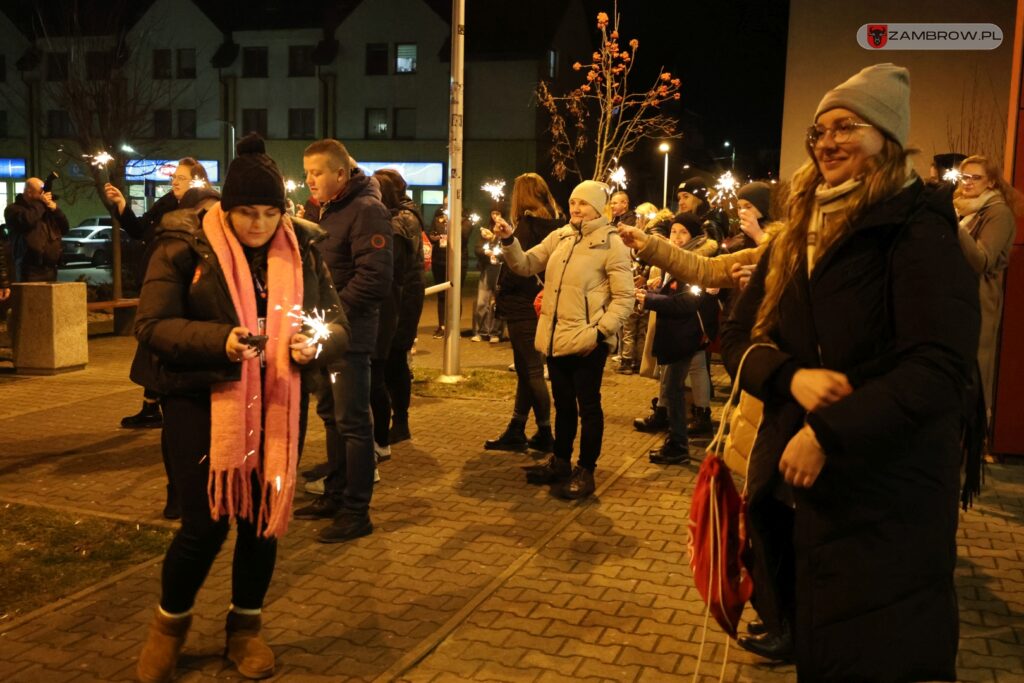 33. finał WOŚP. Zambrów pokazał wielkie serca 26.01.2025r. fot. J. Kurpiewska