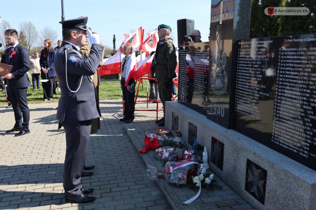 85. rocznica Zbrodni Katyńskiej 13.04.2025r. fot. J. Kurpiewska