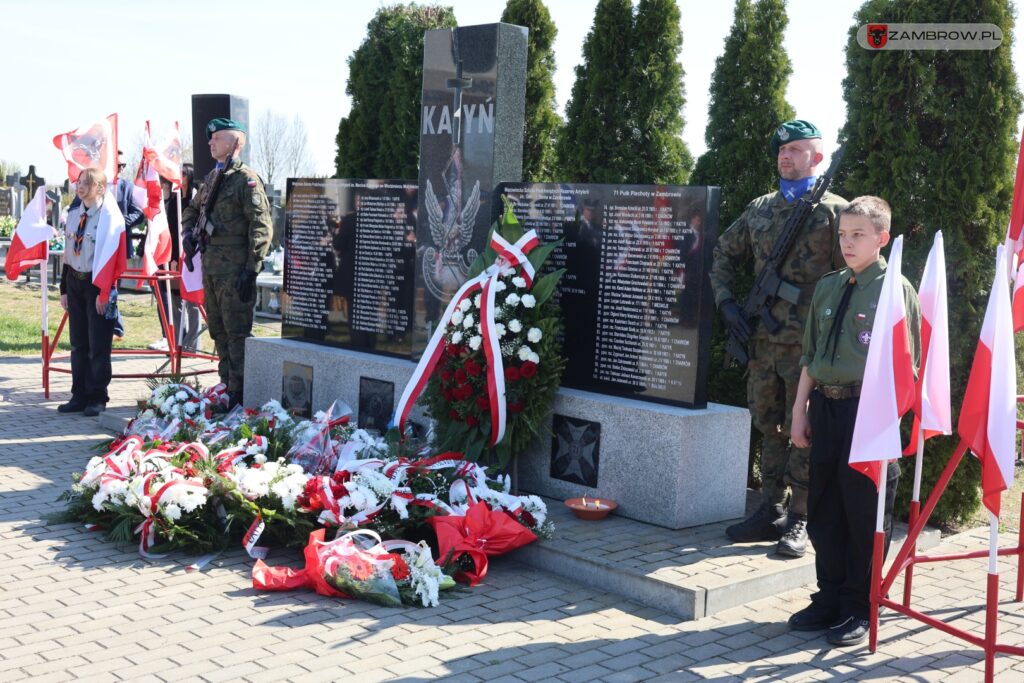 85. rocznica Zbrodni Katyńskiej 13.04.2025r. fot. J. Kurpiewska