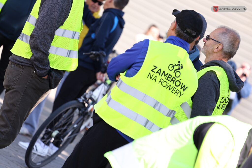 Pierwszy rajd "Zambrów na rowery 2025" 11.05.2025r. fot. J. Kurpiewska