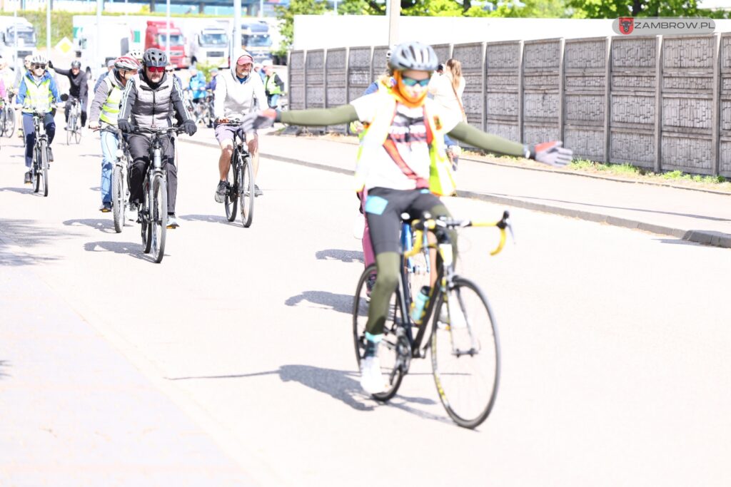 Pierwszy rajd "Zambrów na rowery 2025" 11.05.2025r. fot. J. Kurpiewska