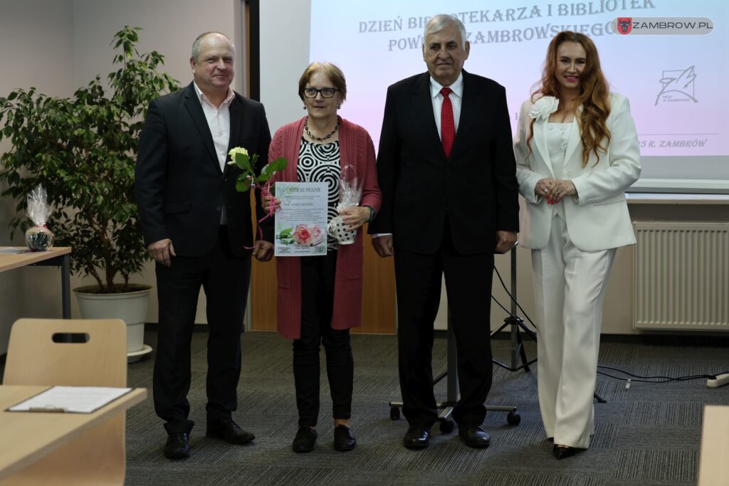 Powiatowy Dzień Bibliotekarzy po raz pierwszy w Zambrowie 13.05.2025r. fot. J. Kurpiewska