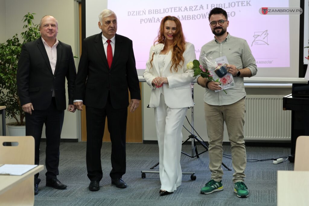 Powiatowy Dzień Bibliotekarzy po raz pierwszy w Zambrowie 13.05.2025r. fot. J. Kurpiewska
