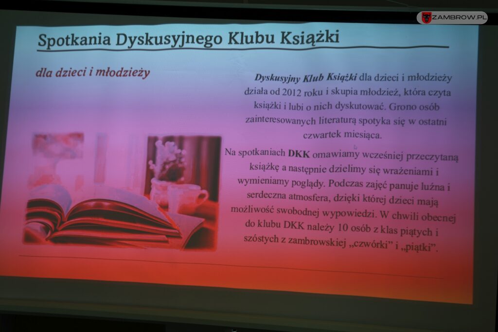 Powiatowy Dzień Bibliotekarzy po raz pierwszy w Zambrowie 13.05.2025r. fot. J. Kurpiewska