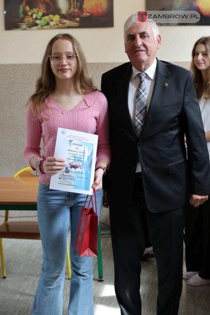 „English Expert” – V edycja powiatowego konkursu języka angielskiego w Zambrowie 28.05.2025r. fot. J. Kurpiewska
