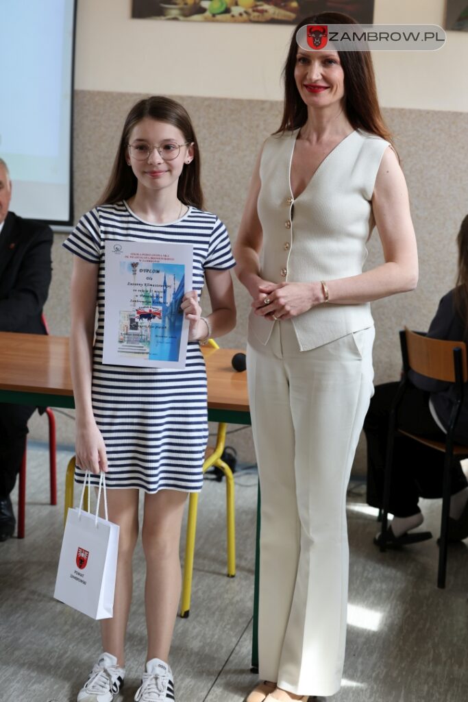 „English Expert” – V edycja powiatowego konkursu języka angielskiego w Zambrowie 28.05.2025r. fot. J. Kurpiewska