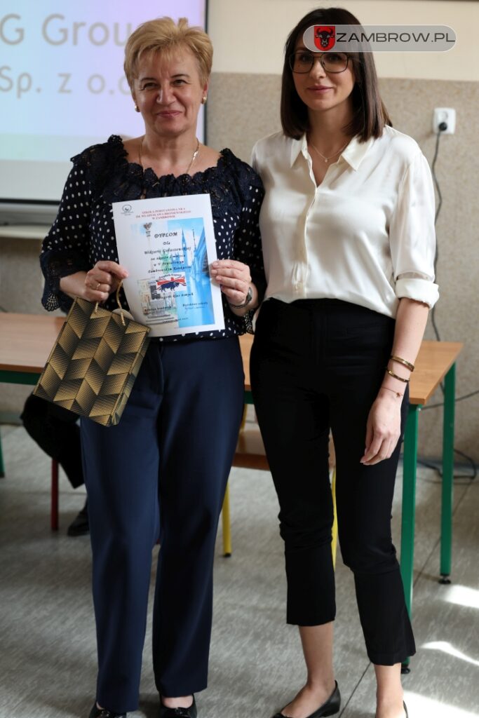 „English Expert” – V edycja powiatowego konkursu języka angielskiego w Zambrowie 28.05.2025r. fot. J. Kurpiewska