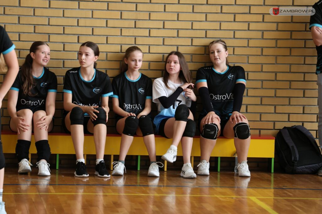 Międzynarodowy Turniej Siatkówki Młodziczek w Zambrowie 01.06.2025r. fot. J. Kurpiewska