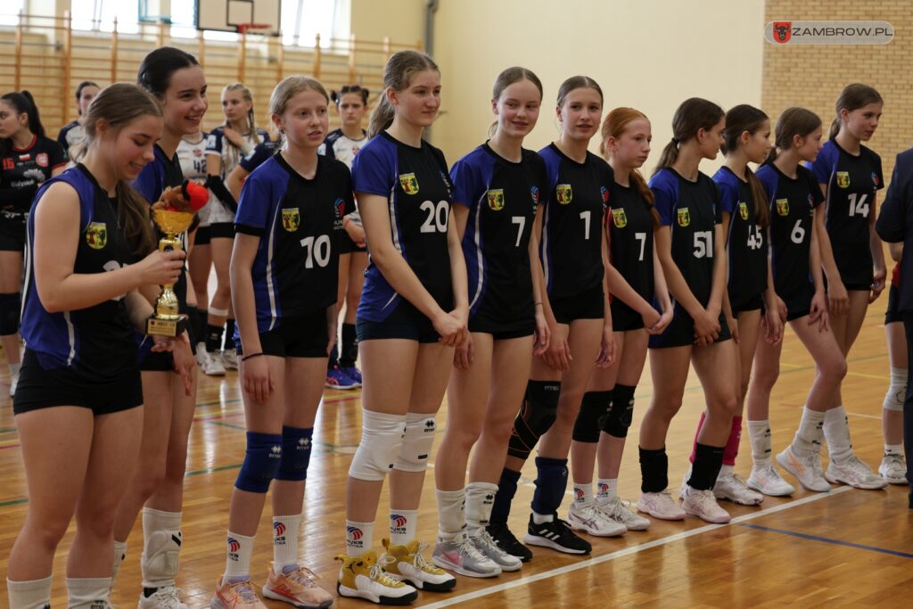Międzynarodowy Turniej Siatkówki Młodziczek w Zambrowie 01.06.2025r. fot. J. Kurpiewska