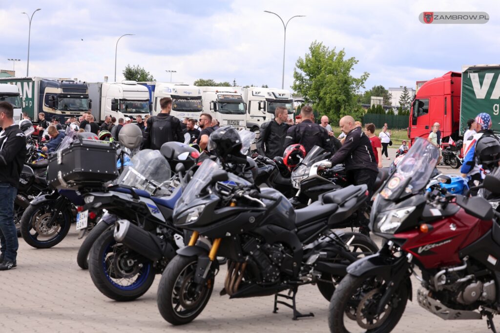 Ogólnopolski Zlot Motocyklowy w Zambrowie 28.06.2025 fot. Justyna Kurpiewska