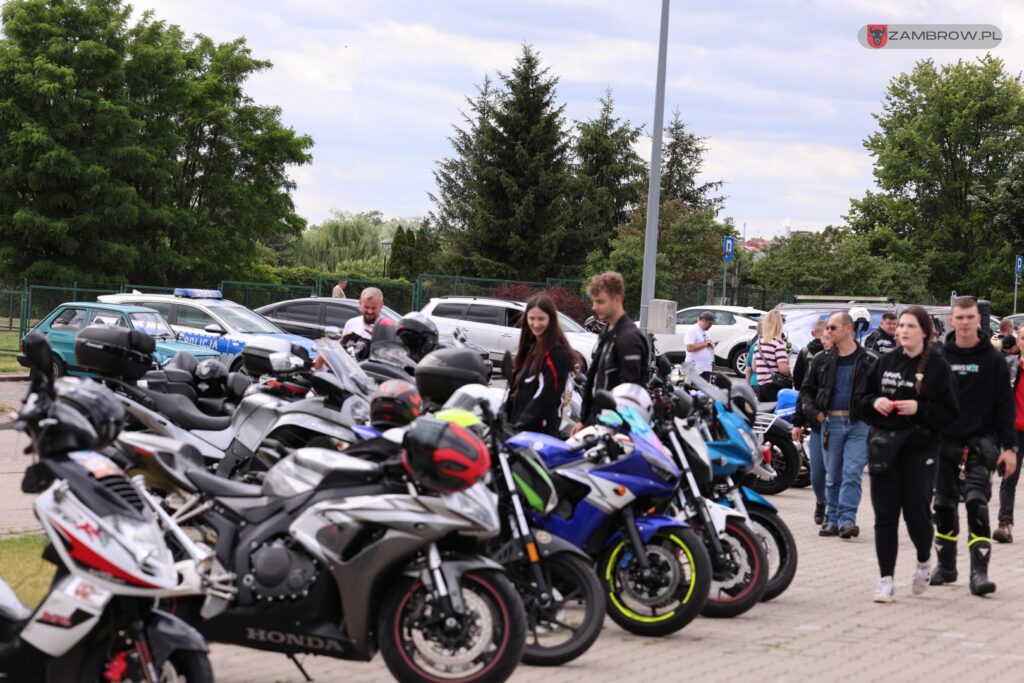 Ogólnopolski Zlot Motocyklowy w Zambrowie 28.06.2025 fot. Justyna Kurpiewska