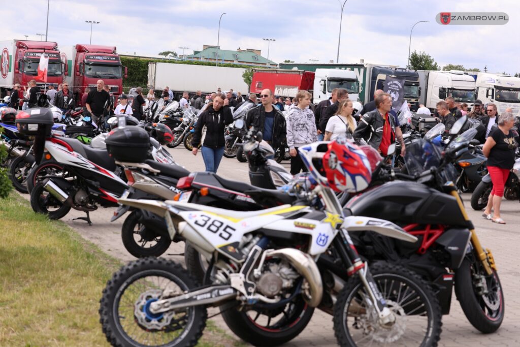 Ogólnopolski Zlot Motocyklowy w Zambrowie 28.06.2025 fot. Justyna Kurpiewska