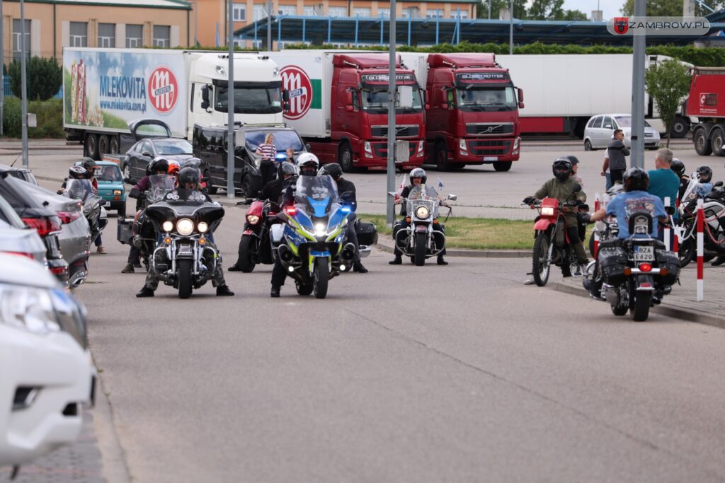 Ogólnopolski Zlot Motocyklowy w Zambrowie 28.06.2025 fot. Justyna Kurpiewska