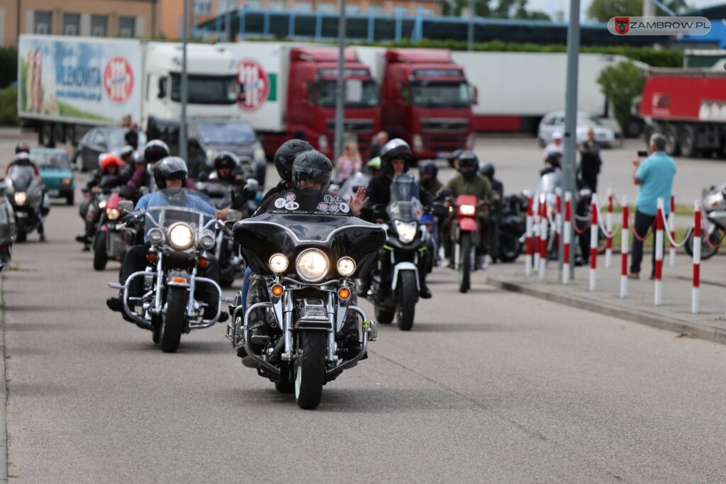 Ogólnopolski Zlot Motocyklowy w Zambrowie 28.06.2025 fot. Justyna Kurpiewska