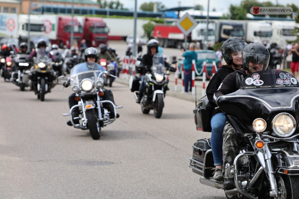 Ogólnopolski Zlot Motocyklowy w Zambrowie 28.06.2025 fot. Justyna Kurpiewska