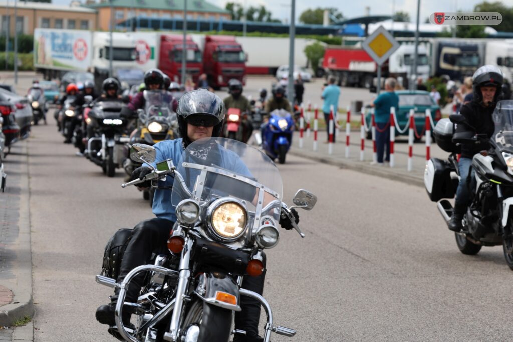 Ogólnopolski Zlot Motocyklowy w Zambrowie 28.06.2025 fot. Justyna Kurpiewska