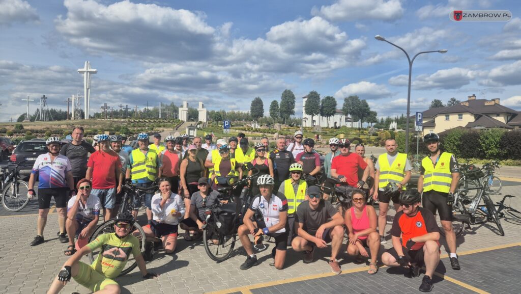 Ponad 200 km pokonali rowerzyści w tegorocznym dwudniowym rajdzie "Zambrów na rowery" 5 - 6.07.2025r. fot. A. Trochimowicz