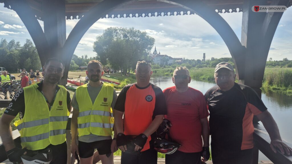 Ponad 200 km pokonali rowerzyści w tegorocznym dwudniowym rajdzie "Zambrów na rowery" 5 - 6.07.2025r. fot. A. Trochimowicz