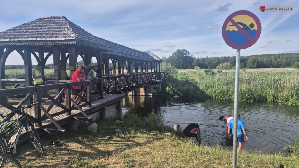 Ponad 200 km pokonali rowerzyści w tegorocznym dwudniowym rajdzie "Zambrów na rowery" 5 - 6.07.2025r. fot. A. Trochimowicz