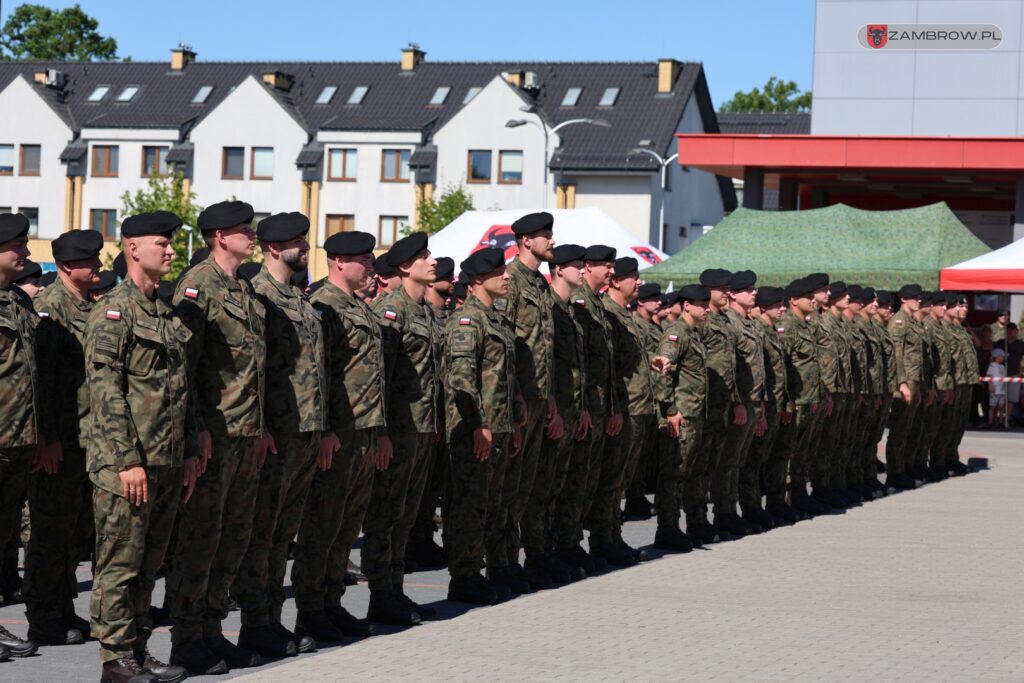 Uroczysty przysięga wojskowa 2. Brygady Pancernej Legionów 03.07.2025r. fot. J. Kurpiewska