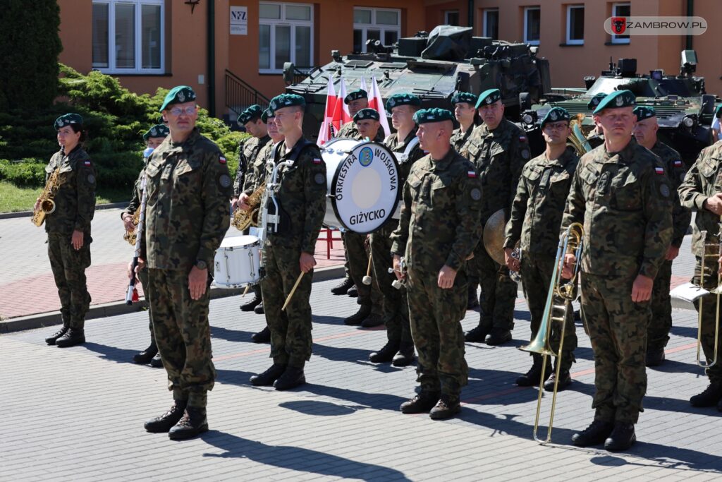Uroczysty przysięga wojskowa 2. Brygady Pancernej Legionów 03.07.2025r. fot. J. Kurpiewska