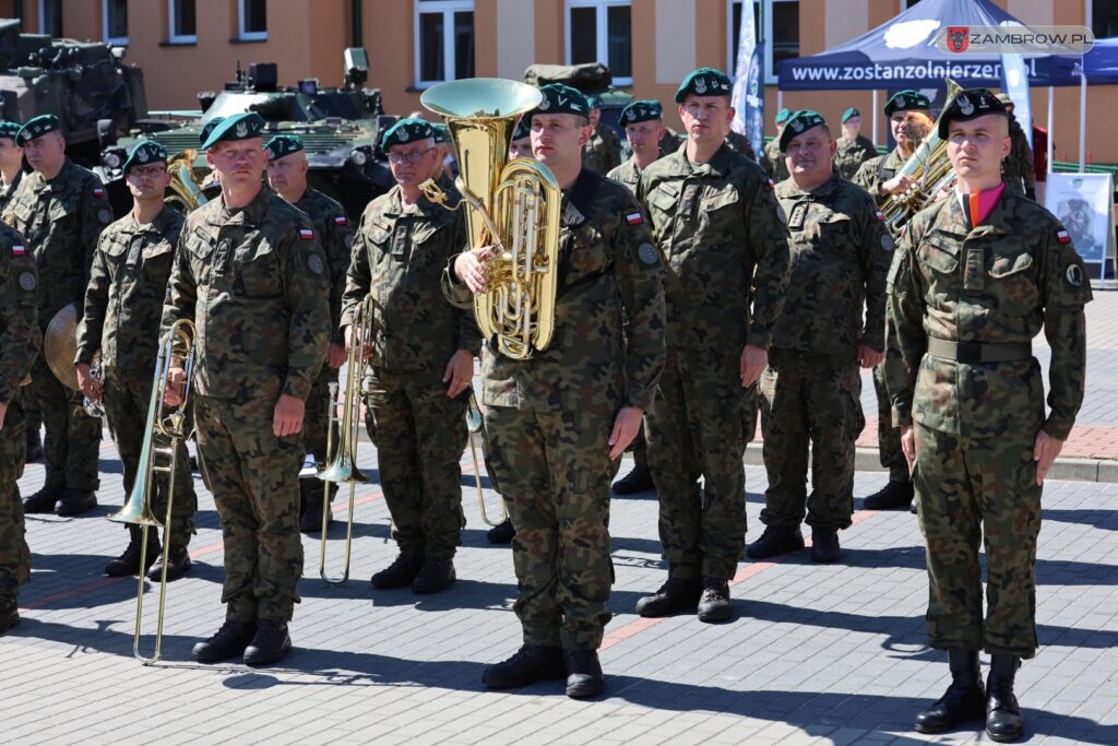Uroczysty przysięga wojskowa 2. Brygady Pancernej Legionów 03.07.2025r. fot. J. Kurpiewska
