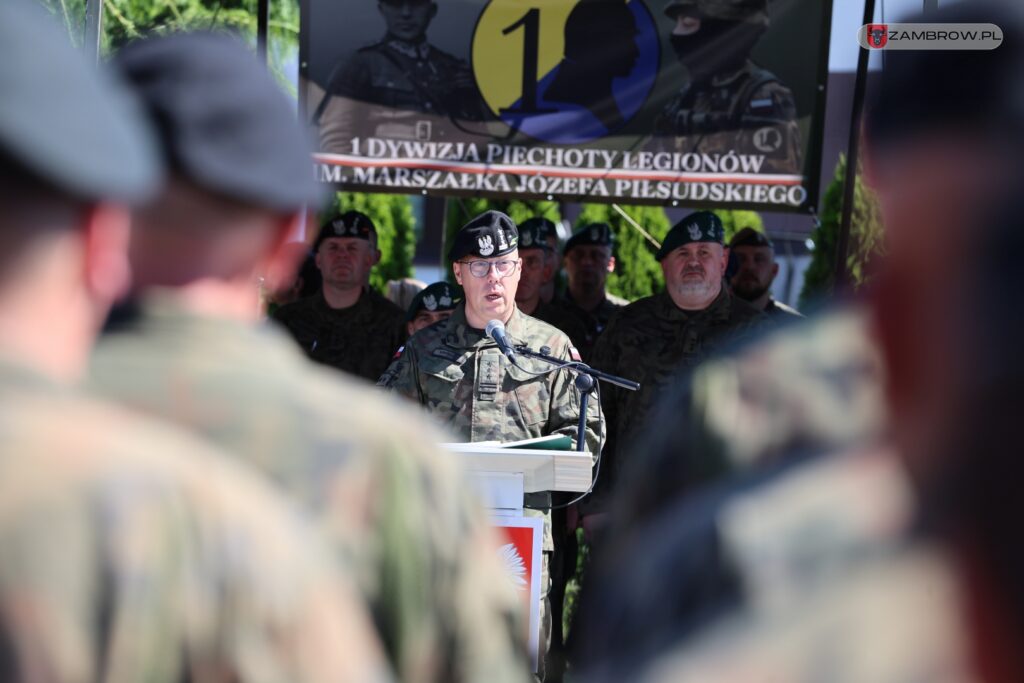 Uroczysty przysięga wojskowa 2. Brygady Pancernej Legionów 03.07.2025r. fot. J. Kurpiewska