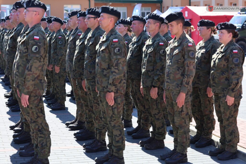 Uroczysty przysięga wojskowa 2. Brygady Pancernej Legionów 03.07.2025r. fot. J. Kurpiewska