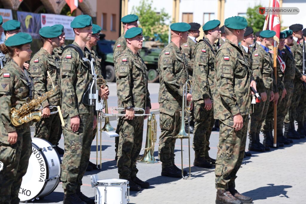 Uroczysty przysięga wojskowa 2. Brygady Pancernej Legionów 03.07.2025r. fot. J. Kurpiewska