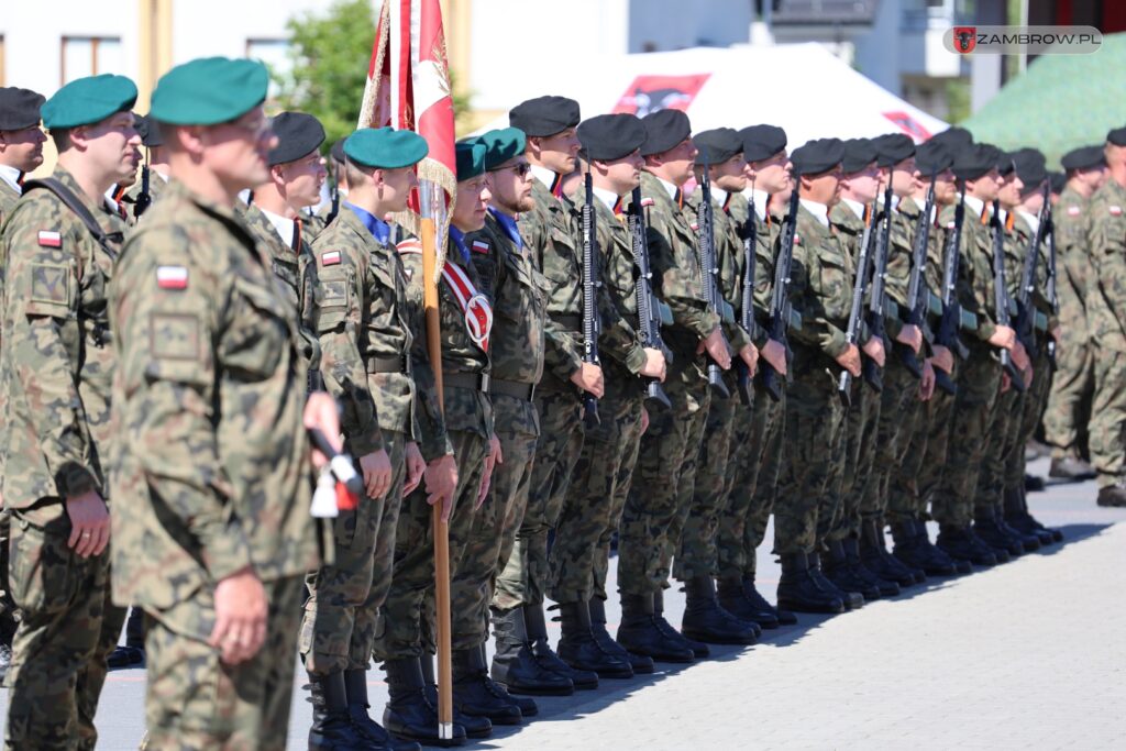 Uroczysty przysięga wojskowa 2. Brygady Pancernej Legionów 03.07.2025r. fot. J. Kurpiewska