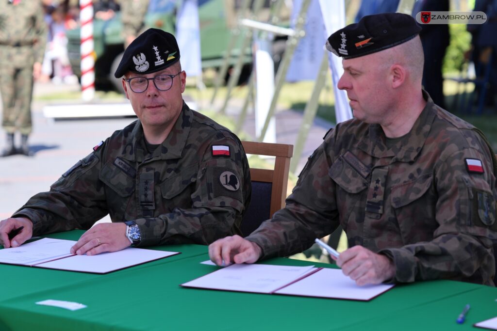 Uroczysty przysięga wojskowa 2. Brygady Pancernej Legionów 03.07.2025r. fot. J. Kurpiewska