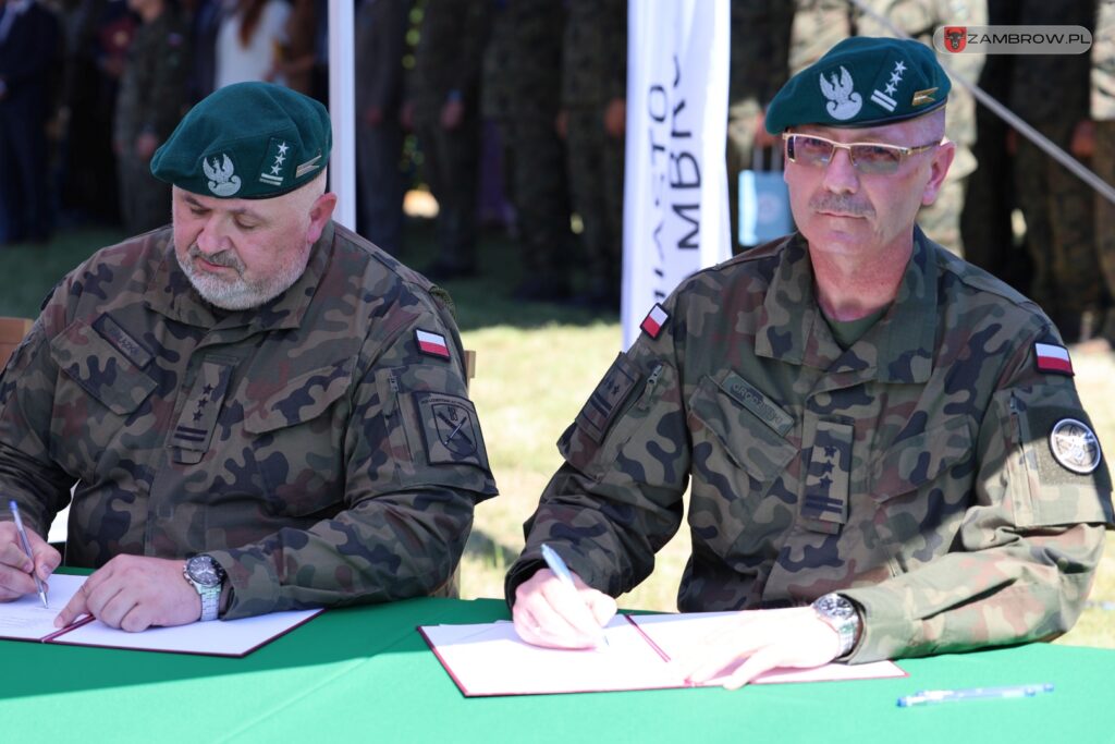 Uroczysty przysięga wojskowa 2. Brygady Pancernej Legionów 03.07.2025r. fot. J. Kurpiewska