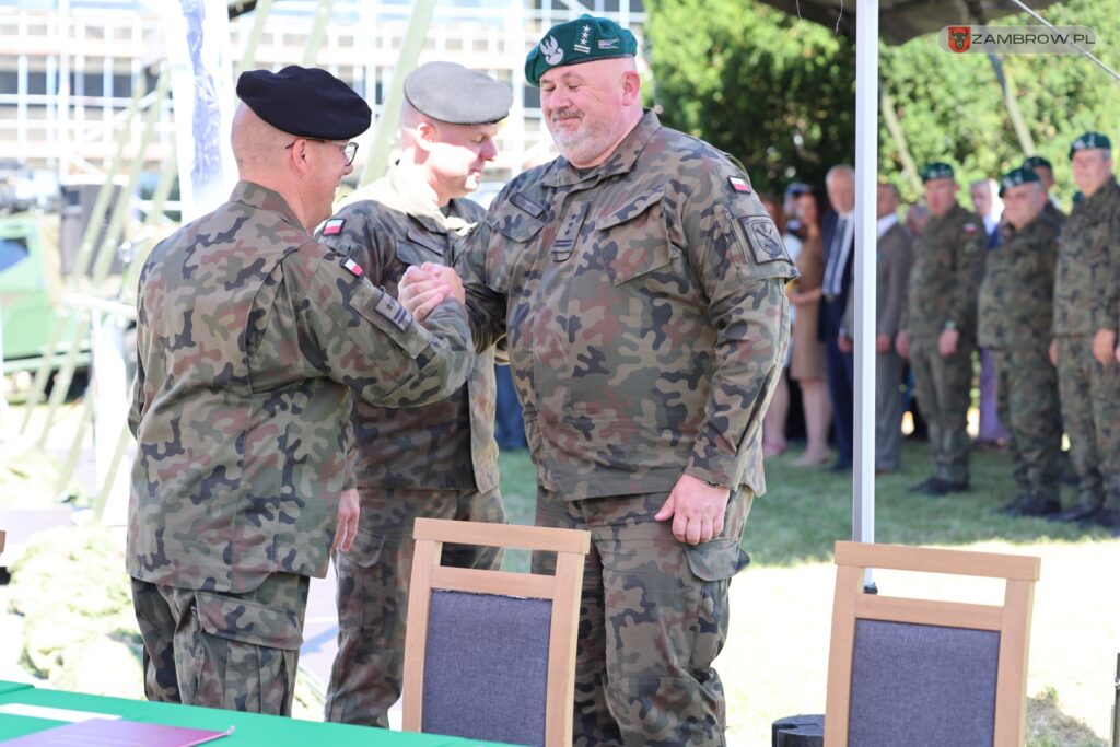 Uroczysty przysięga wojskowa 2. Brygady Pancernej Legionów 03.07.2025r. fot. J. Kurpiewska