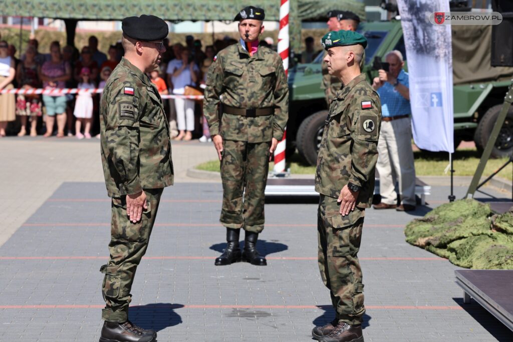 Uroczysty przysięga wojskowa 2. Brygady Pancernej Legionów 03.07.2025r. fot. J. Kurpiewska