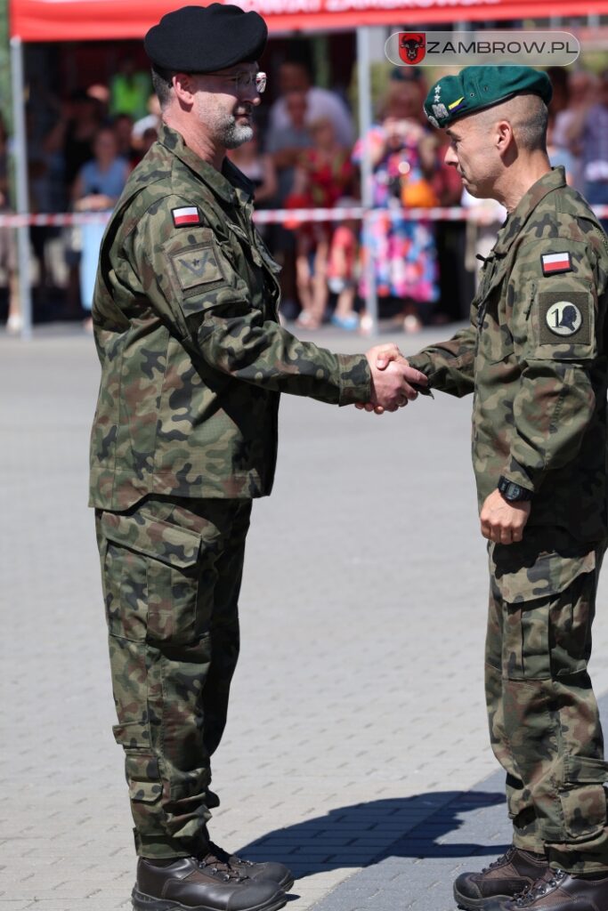 Uroczysty przysięga wojskowa 2. Brygady Pancernej Legionów 03.07.2025r. fot. J. Kurpiewska