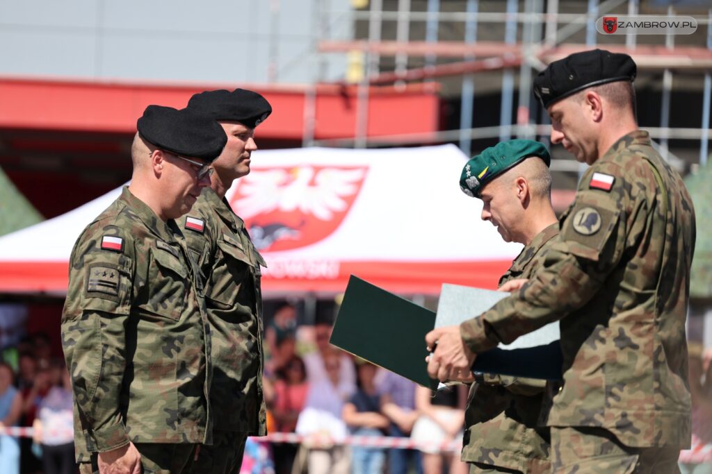 Uroczysty przysięga wojskowa 2. Brygady Pancernej Legionów 03.07.2025r. fot. J. Kurpiewska