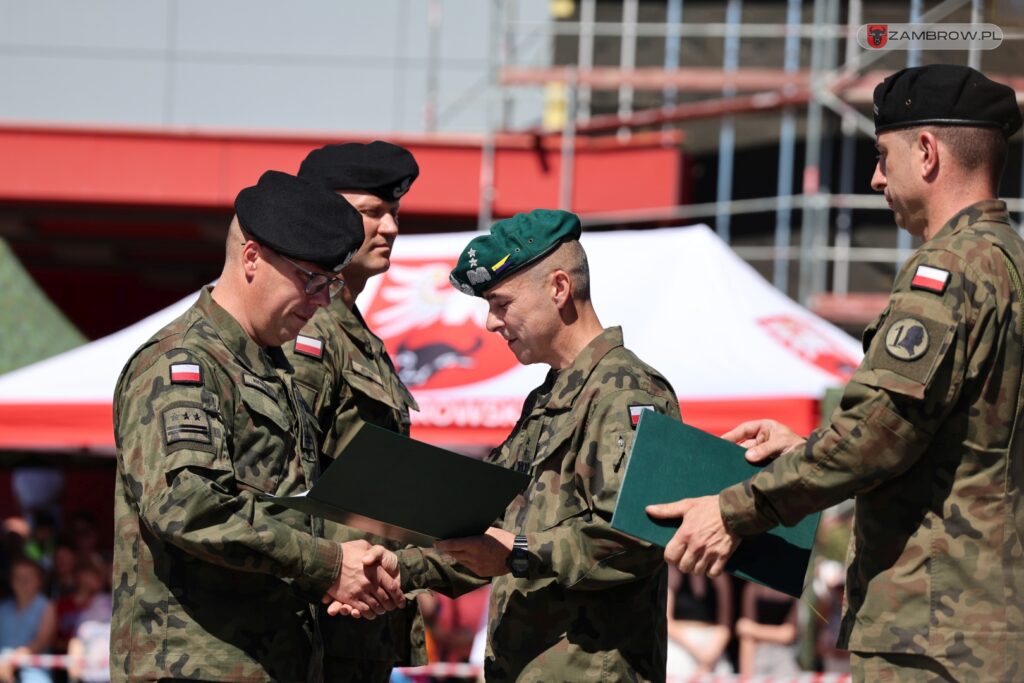 Uroczysty przysięga wojskowa 2. Brygady Pancernej Legionów 03.07.2025r. fot. J. Kurpiewska