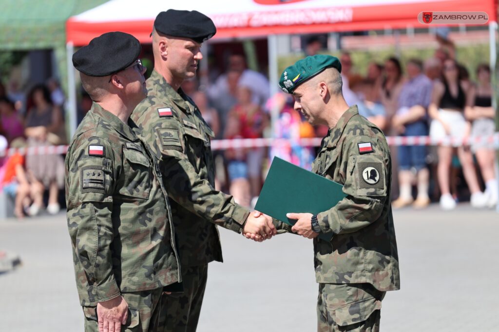 Uroczysty przysięga wojskowa 2. Brygady Pancernej Legionów 03.07.2025r. fot. J. Kurpiewska