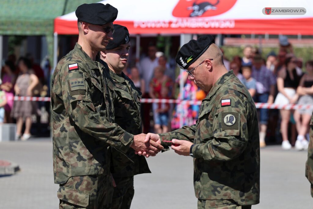 Uroczysty przysięga wojskowa 2. Brygady Pancernej Legionów 03.07.2025r. fot. J. Kurpiewska