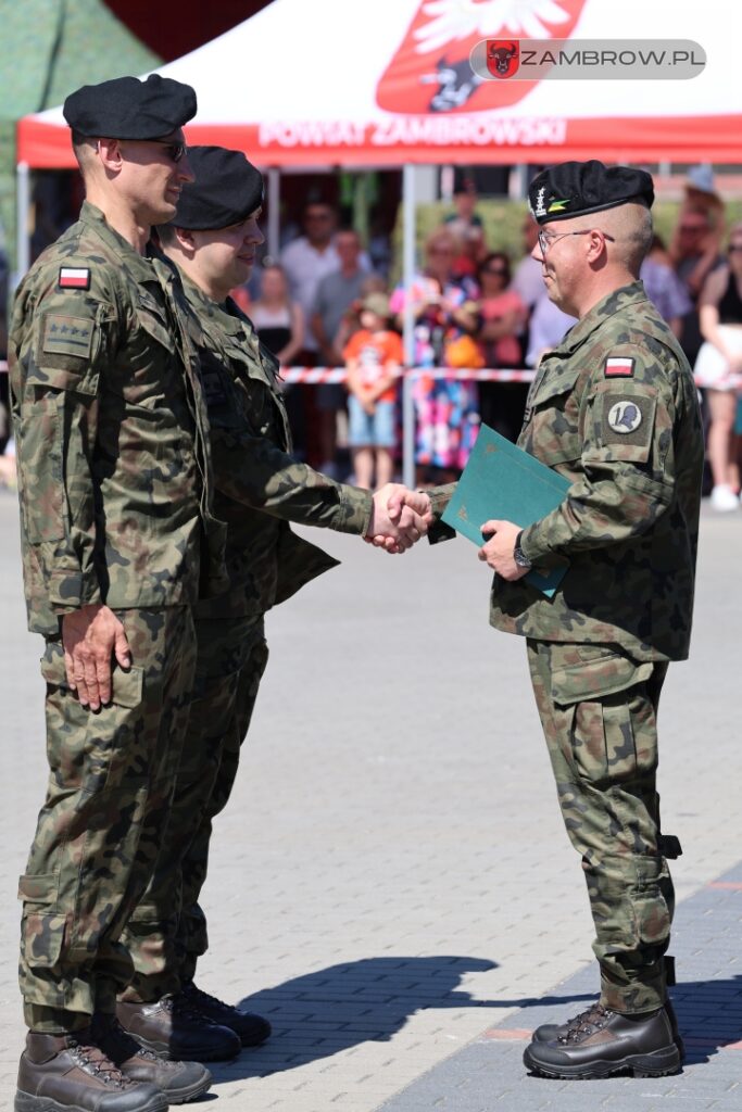 Uroczysty przysięga wojskowa 2. Brygady Pancernej Legionów 03.07.2025r. fot. J. Kurpiewska