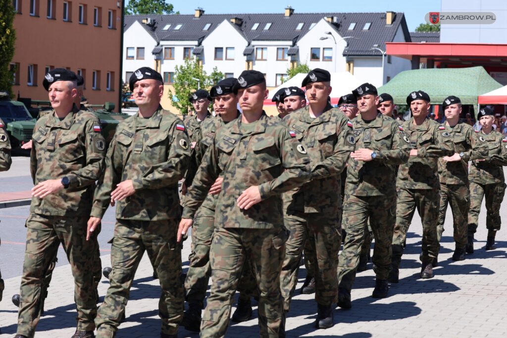 Uroczysty przysięga wojskowa 2. Brygady Pancernej Legionów 03.07.2025r. fot. J. Kurpiewska