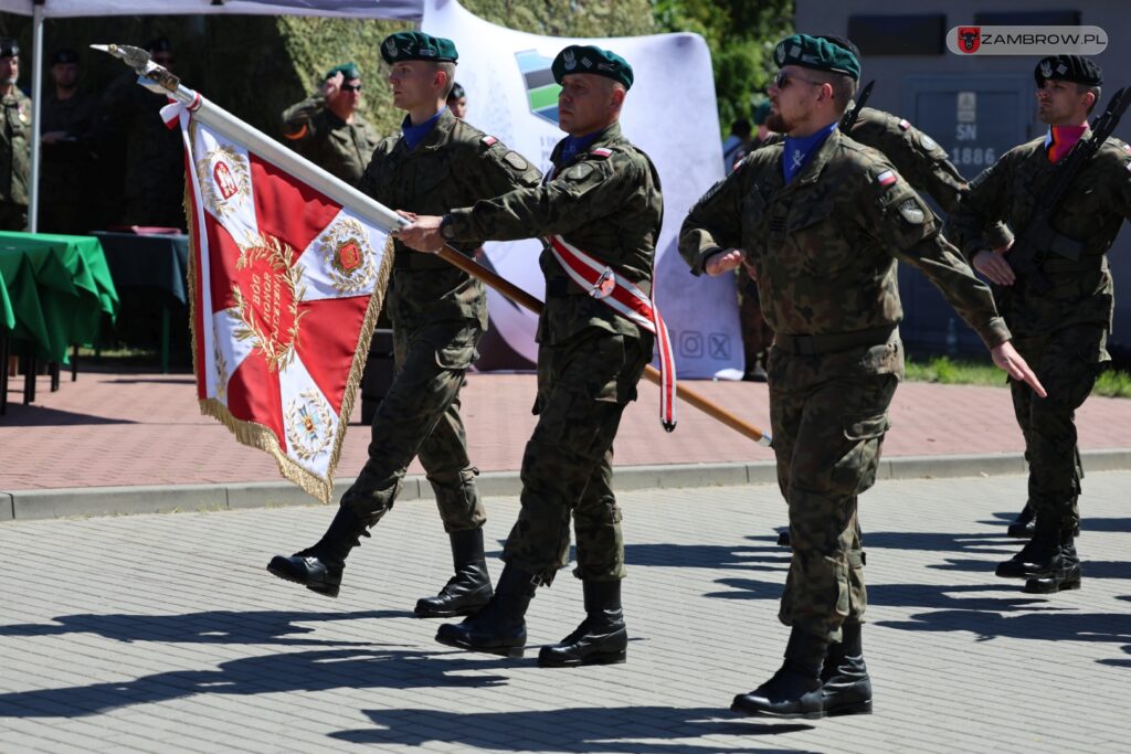 Uroczysty przysięga wojskowa 2. Brygady Pancernej Legionów 03.07.2025r. fot. J. Kurpiewska