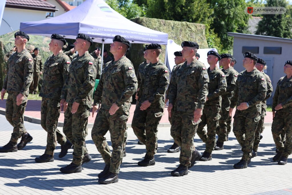 Uroczysty przysięga wojskowa 2. Brygady Pancernej Legionów 03.07.2025r. fot. J. Kurpiewska