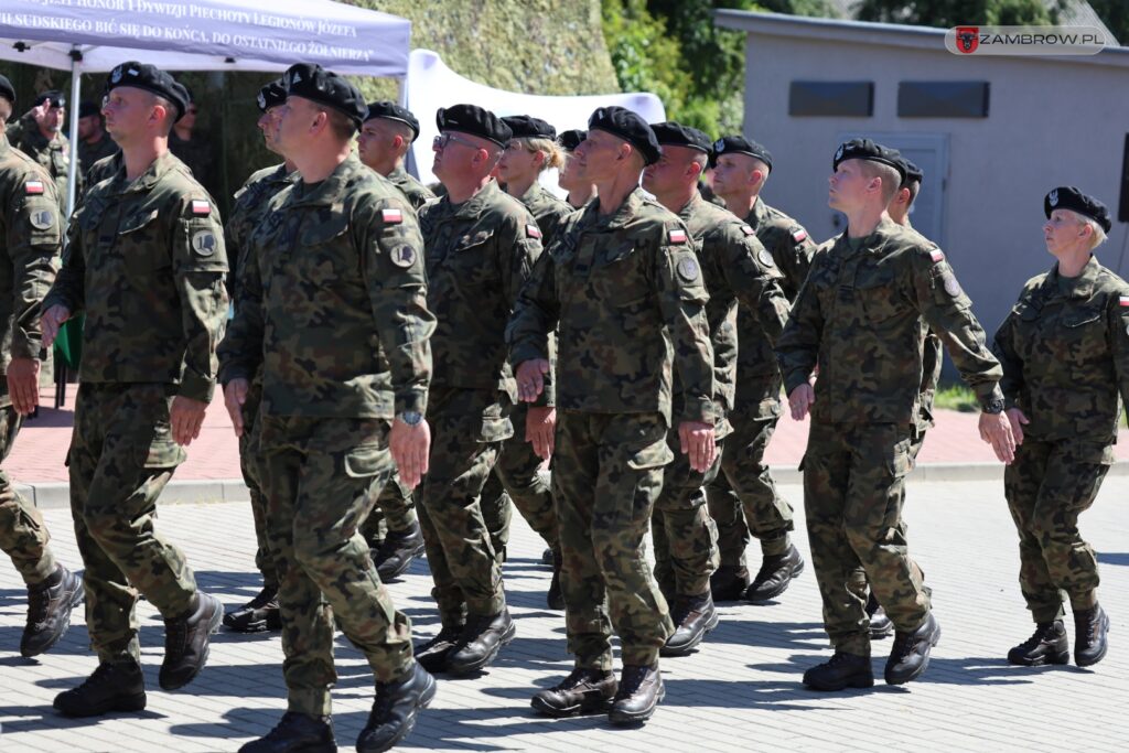 Uroczysty przysięga wojskowa 2. Brygady Pancernej Legionów 03.07.2025r. fot. J. Kurpiewska