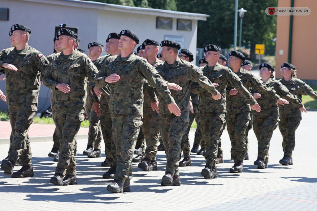 Uroczysty przysięga wojskowa 2. Brygady Pancernej Legionów 03.07.2025r. fot. J. Kurpiewska