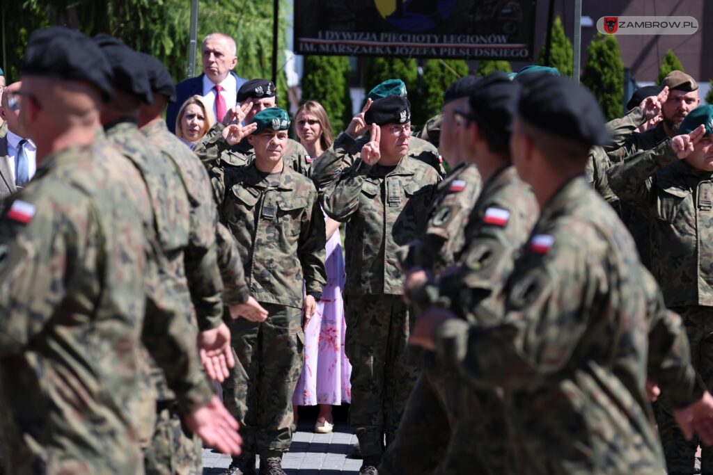 Uroczysty przysięga wojskowa 2. Brygady Pancernej Legionów 03.07.2025r. fot. J. Kurpiewska