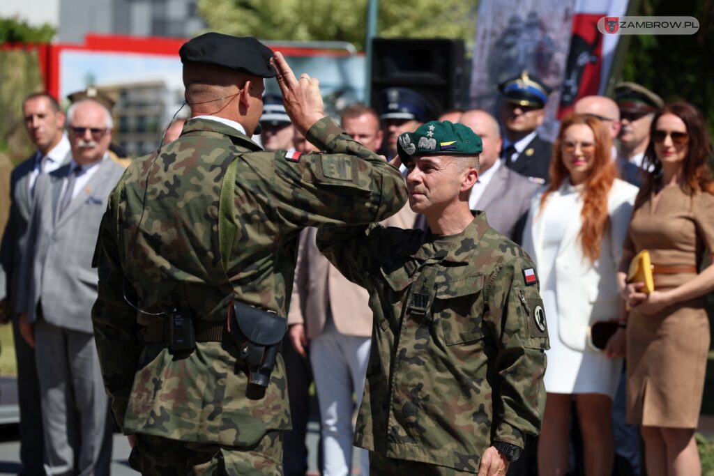 Uroczysty przysięga wojskowa 2. Brygady Pancernej Legionów 03.07.2025r. fot. J. Kurpiewska