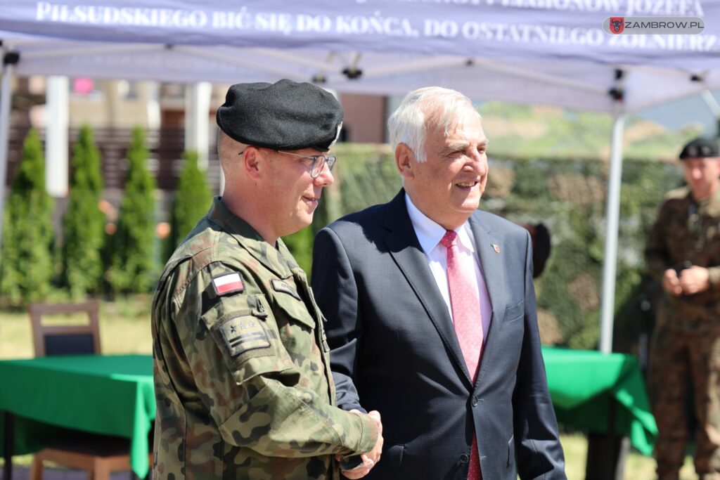 Uroczysty przysięga wojskowa 2. Brygady Pancernej Legionów 03.07.2025r. fot. J. Kurpiewska