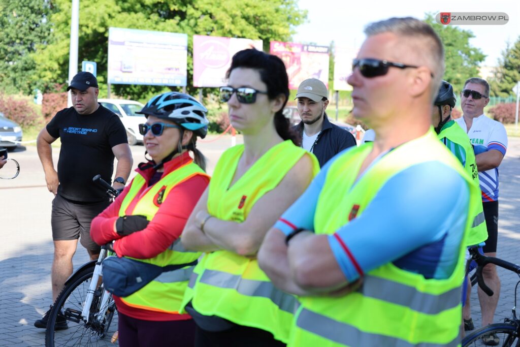 Ponad 200 km pokonali rowerzyści w tegorocznym dwudniowym rajdzie "Zambrów na rowery" 5.07.2025r. J. Kurpiewska