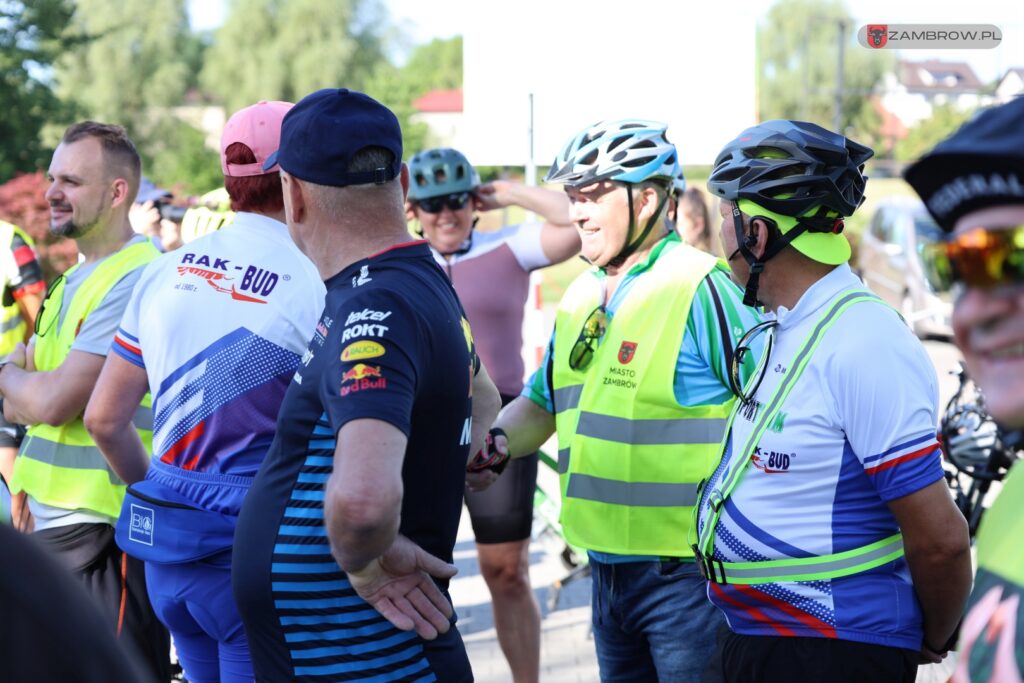 Ponad 200 km pokonali rowerzyści w tegorocznym dwudniowym rajdzie "Zambrów na rowery" 5.07.2025r. J. Kurpiewska